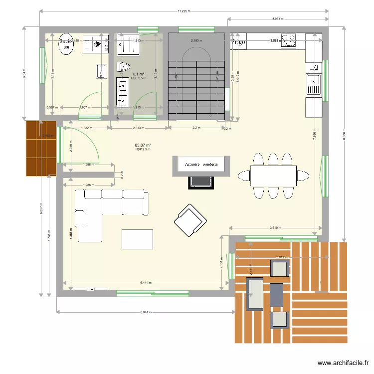 prizemlje amin1 . Plan de 
