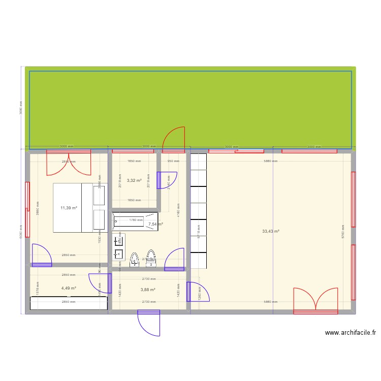 Ольга. Plan de 0 pièce et 0 m2