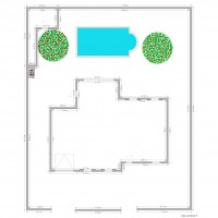 implantation piscine 600 cmt 300 mt