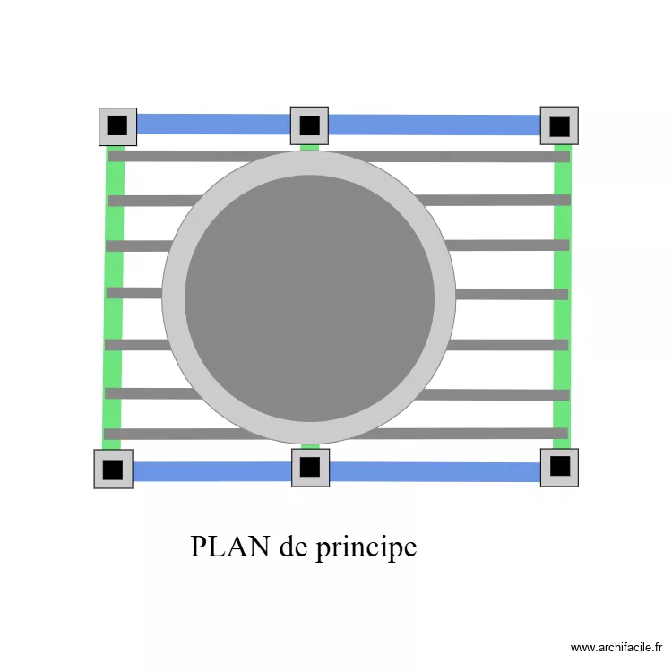 couverture de four. Plan de 