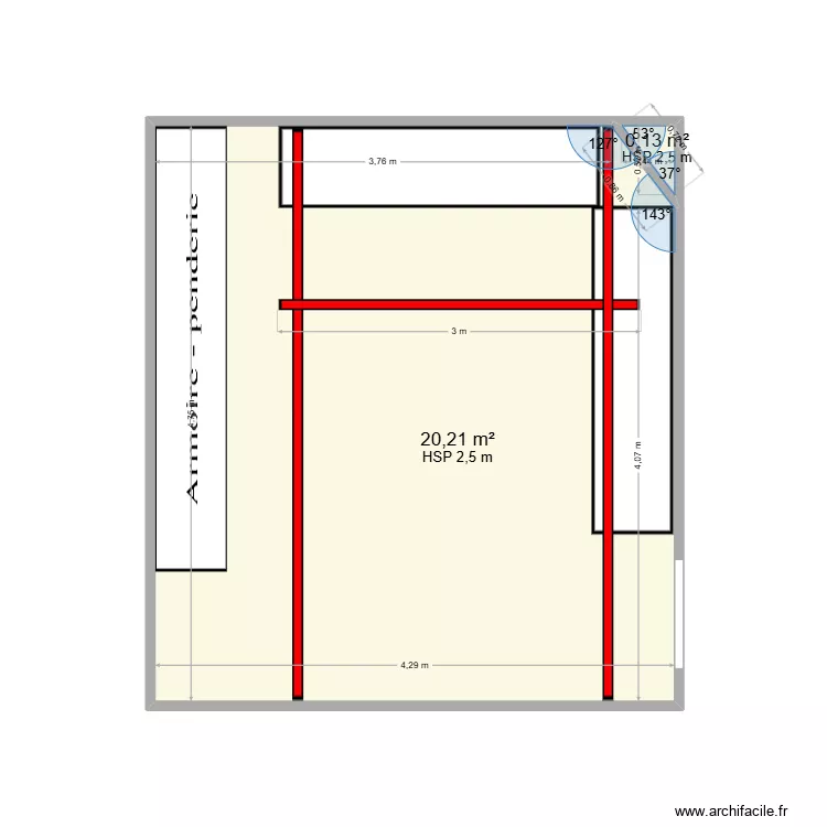 ADIMC 16 SALLE SENSORIELLE. Plan de 