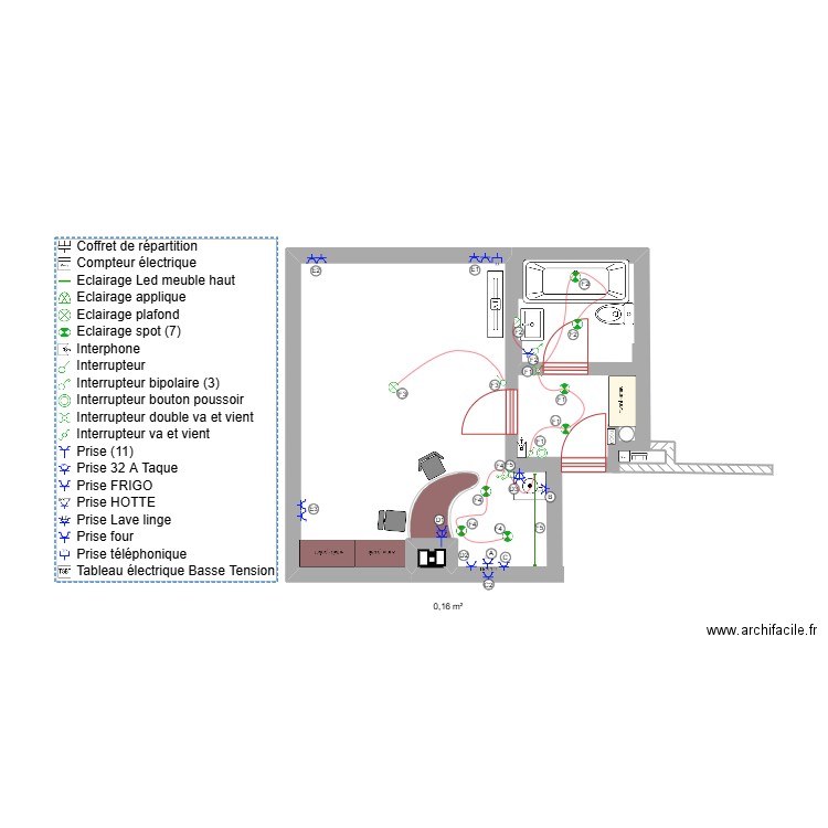 OLIVIER ETTERBEEK O K. Plan de 1 pièce et 0 m2