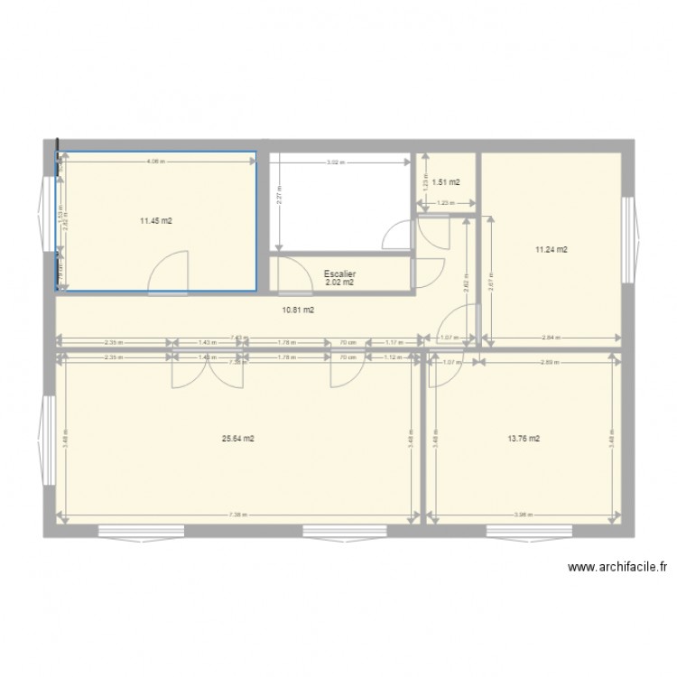 Maison Méré. Plan de 0 pièce et 0 m2