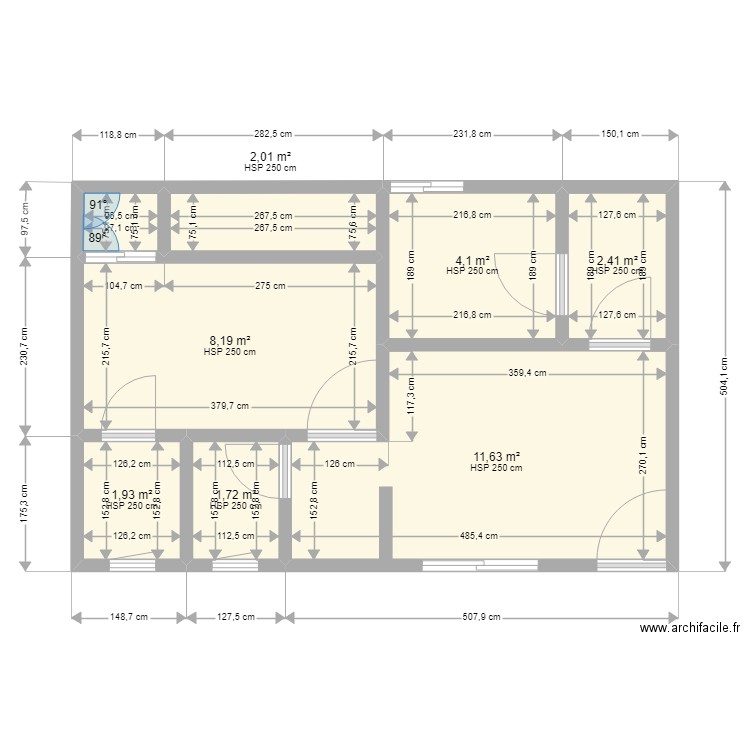 MASSANGBE. Plan de 0 pièce et 0 m2