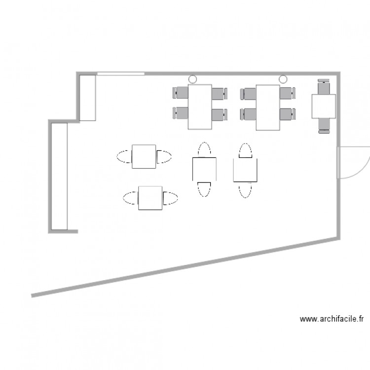 Resto. Plan de 0 pièce et 0 m2