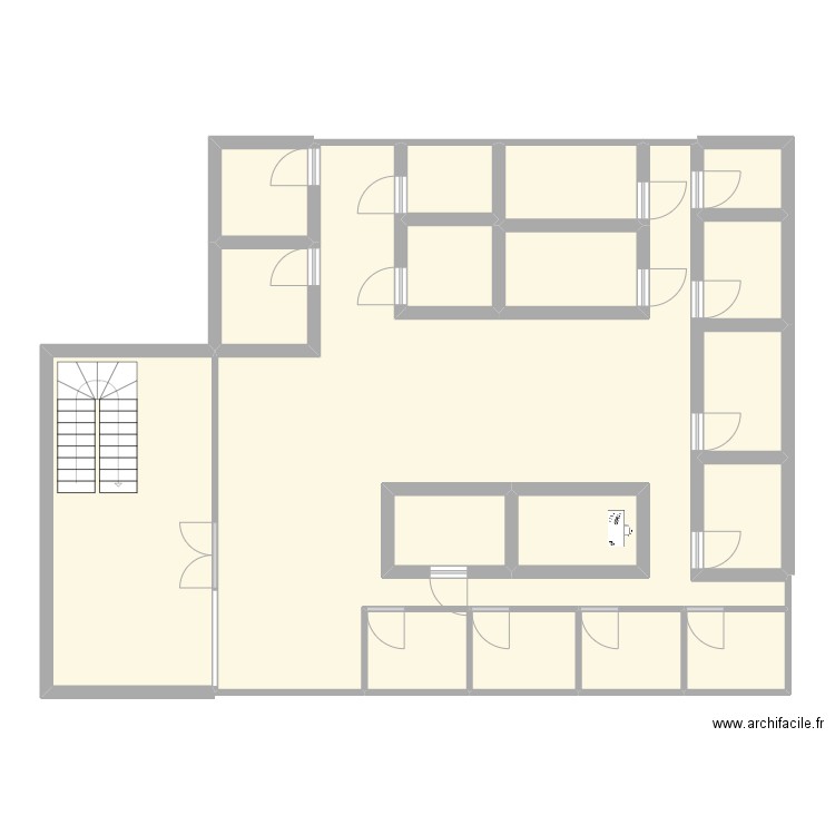 CES. Plan de 0 pièce et 0 m2