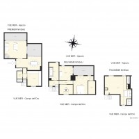 plan triplex F5