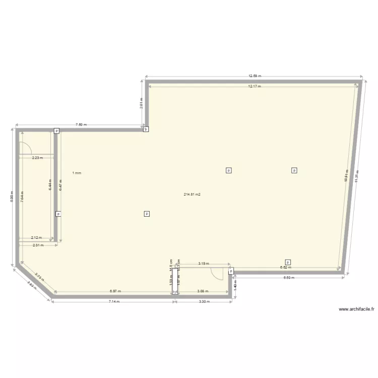 plan th&eacute;&acirc;tre V2. Plan de 
