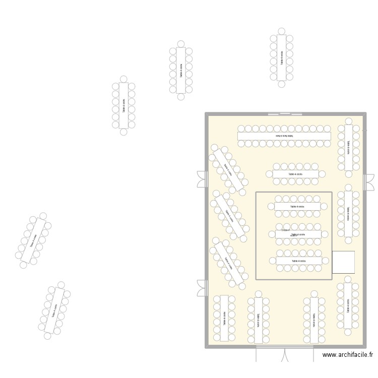 wed. Plan de 0 pièce et 0 m2