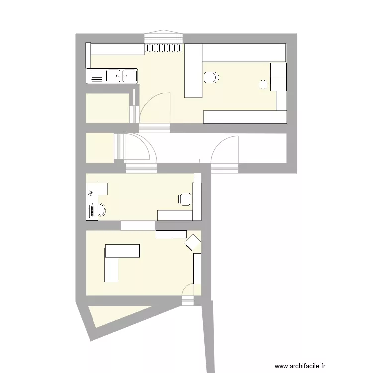 Plan bijouterie cluny. Plan de 