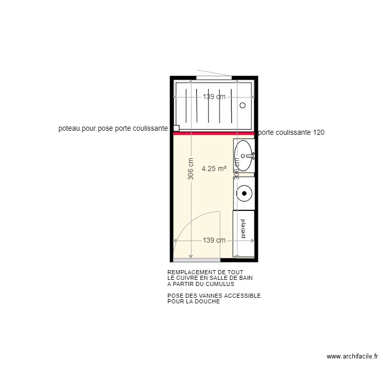 DUBOIS . Plan de 0 pièce et 0 m2