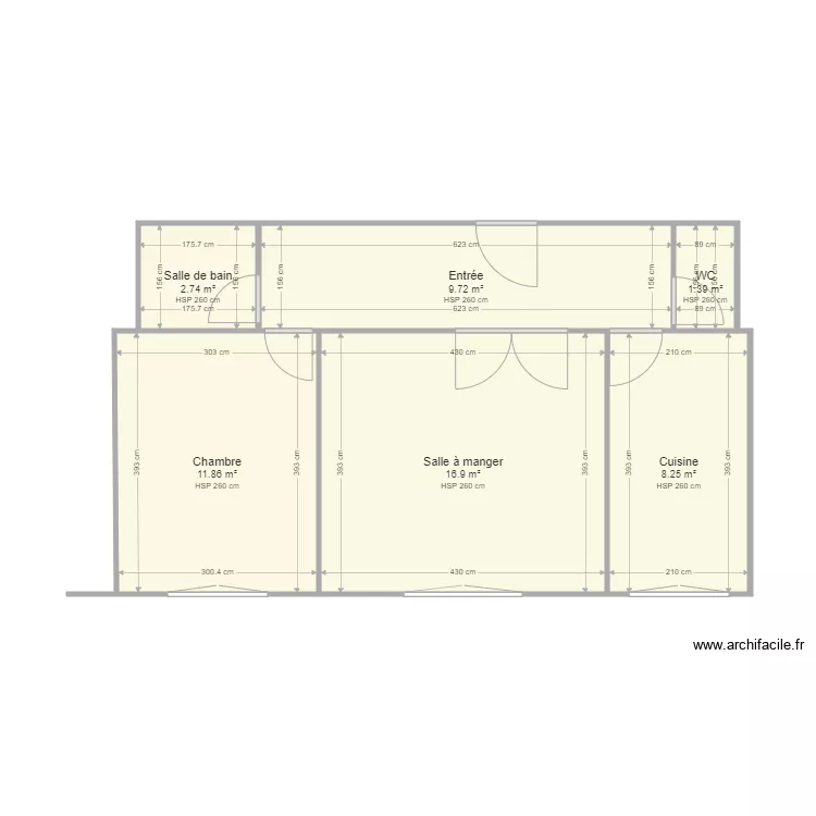 FONCIA ANDRE. Plan de 