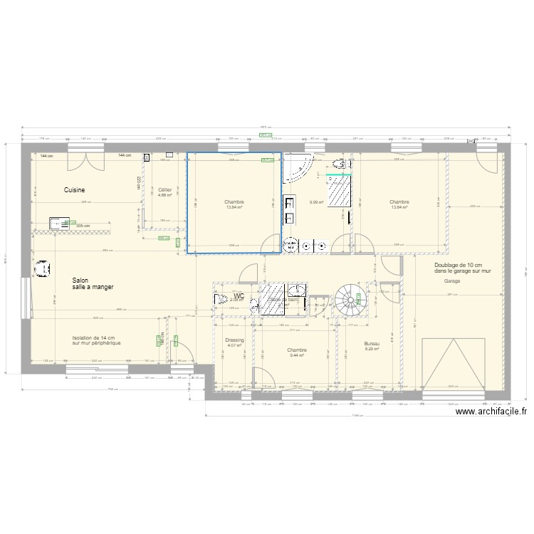 plan pour meuble. Plan de 0 pièce et 0 m2