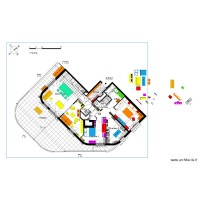 FINAL plan indice 10 AMENAGEMENT mobilier V13bis avec galandage piano angle