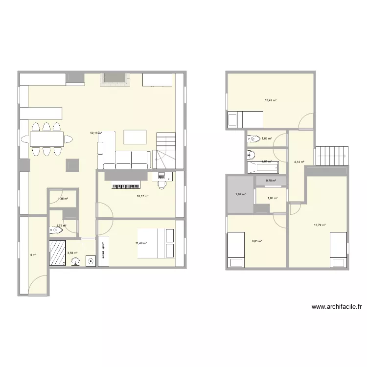 Quincampoix. Plan de 