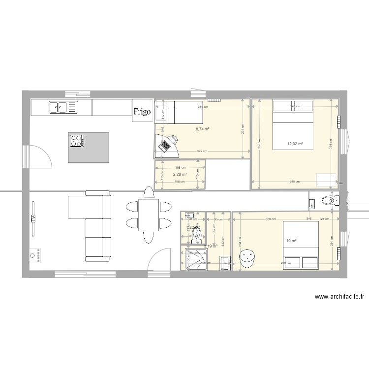 PROJET 82. Plan de 0 pièce et 0 m2