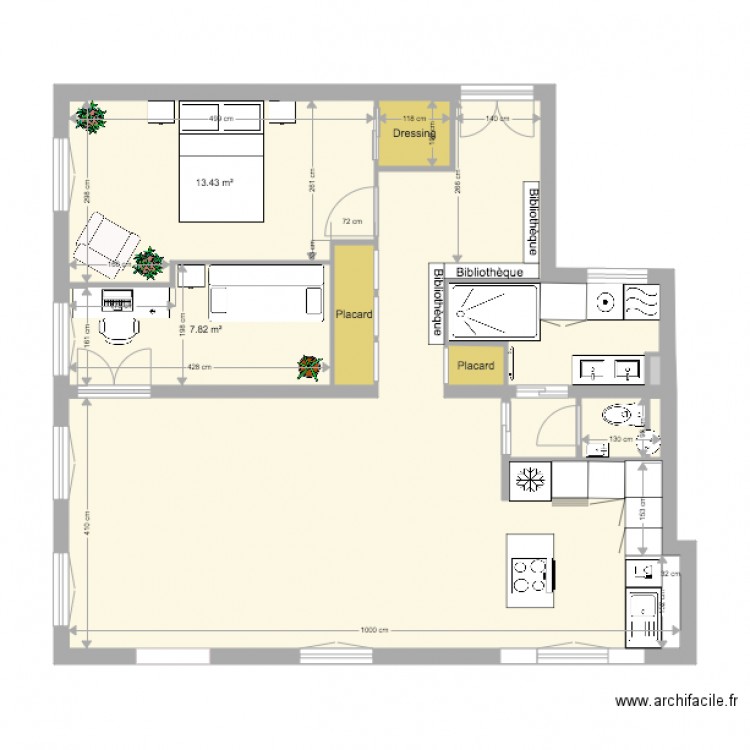 PIAU 51 PARADIS hyp 2. Plan de 0 pièce et 0 m2