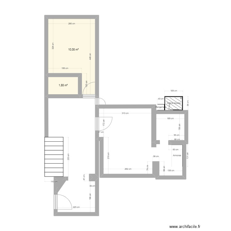 Etage Vallauris. Plan de 0 pièce et 0 m2