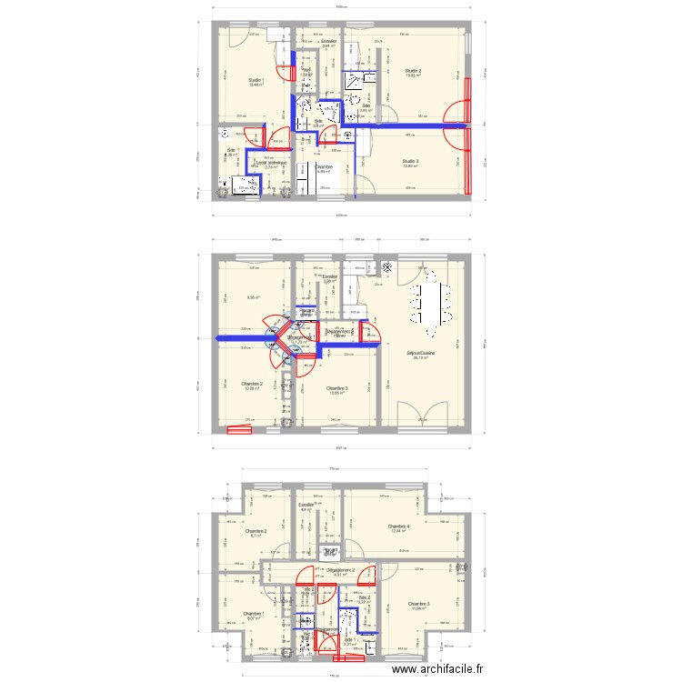 Etage 93250. Plan de 0 pièce et 0 m2