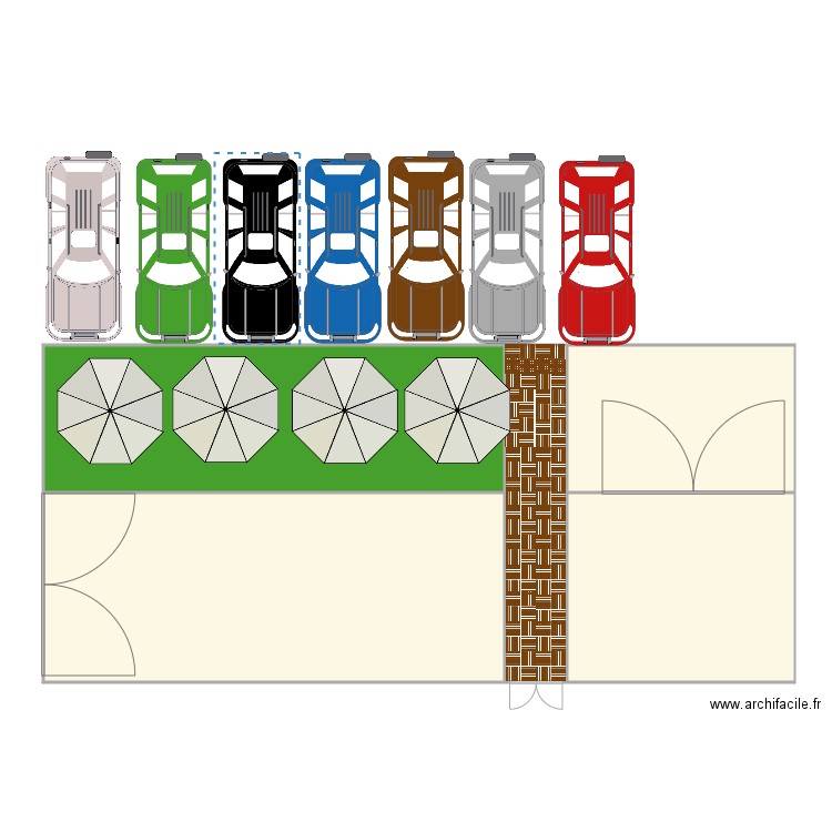 parking mirador3. Plan de 0 pièce et 0 m2