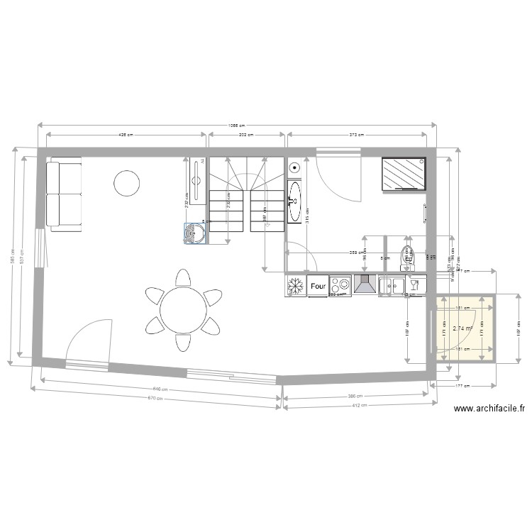 plan RDC Electricité. Plan de 0 pièce et 0 m2