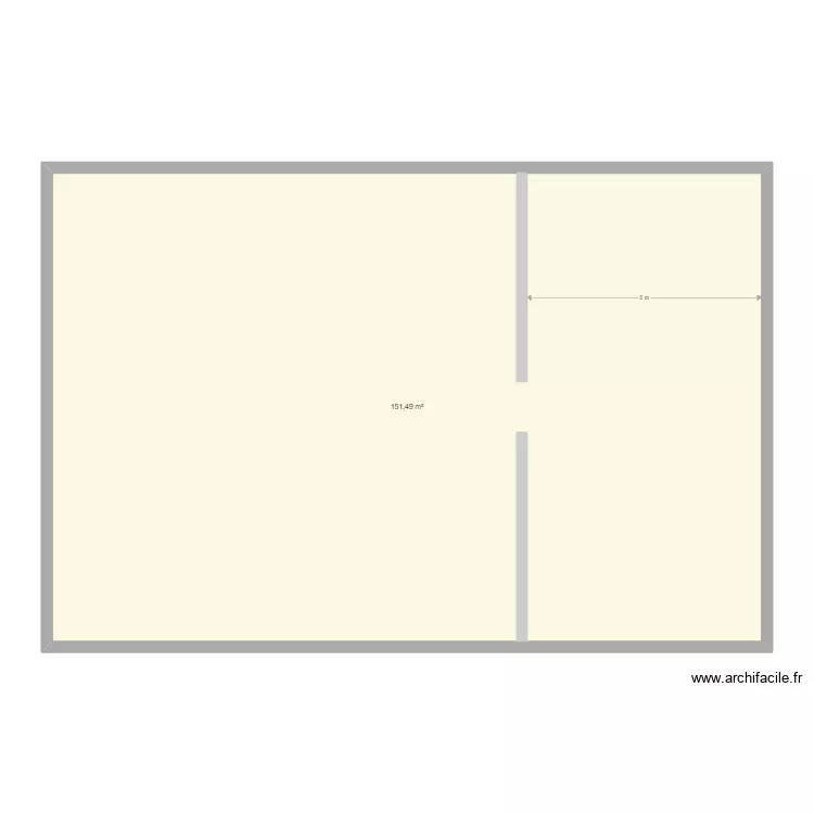 elevation benjamin. Plan de 