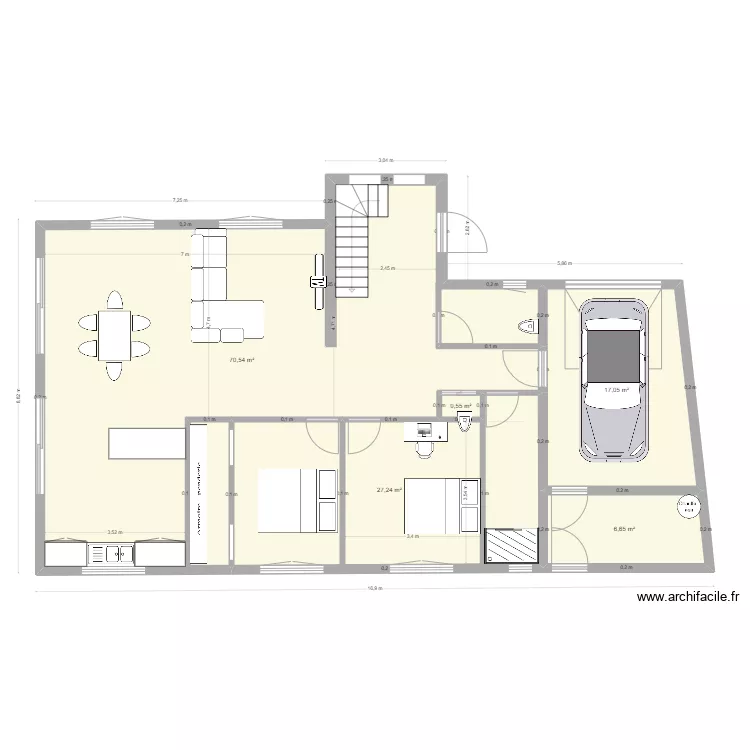 PROJET KINTZHEIM RDC. Plan de 