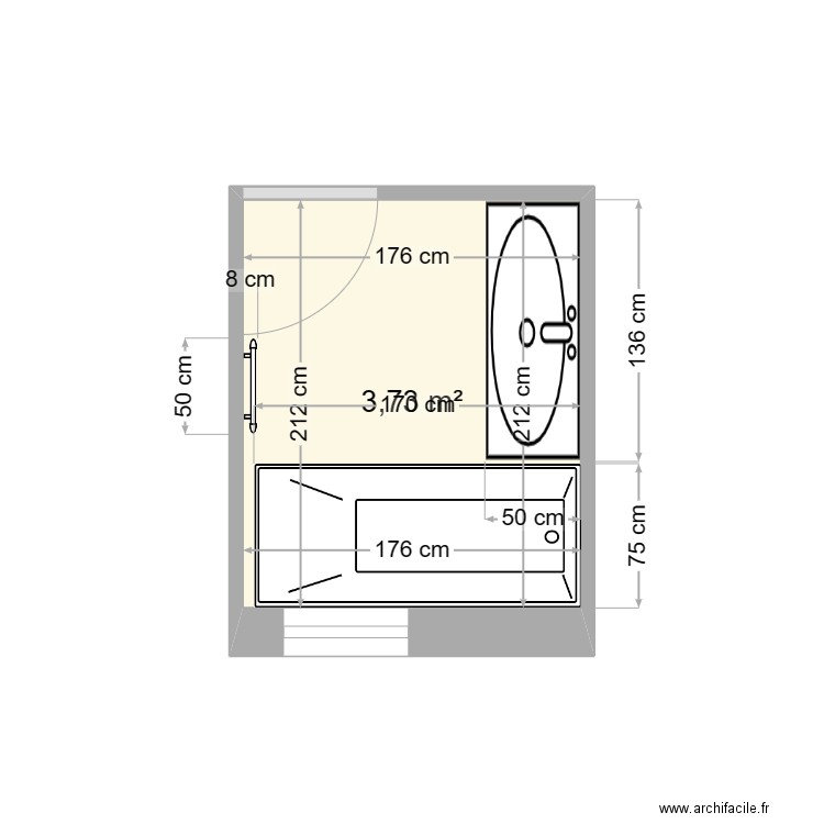 st jean actuel. Plan de 0 pièce et 0 m2