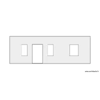 Fa&ccedil;ade sud projet