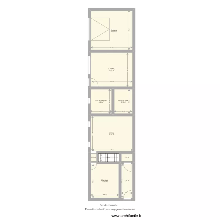 clinique 21. Plan de 