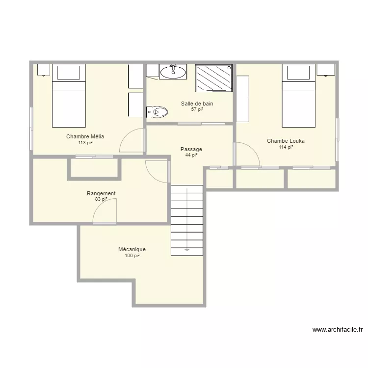 Sous sol Madrigal janvier 2021. Plan de Sous sol Madrigal janvier 2021. Plan de