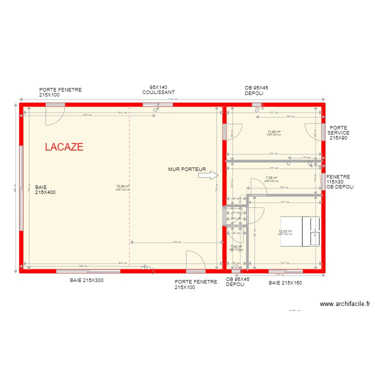 LACAZE clémence. Plan de 0 pièce et 0 m2