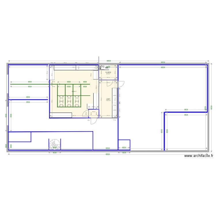 Plan local Corbas. Plan de 0 pièce et 0 m2