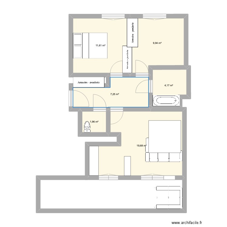 Colombes. Plan de 0 pièce et 0 m2