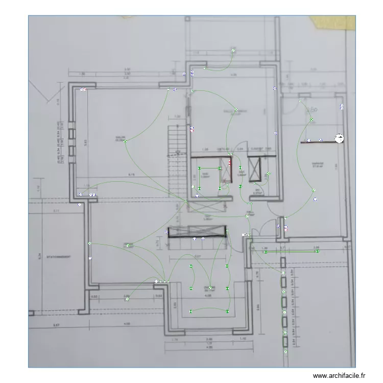Pelour etage plan2. Plan de Pelour etage plan2. Plan de