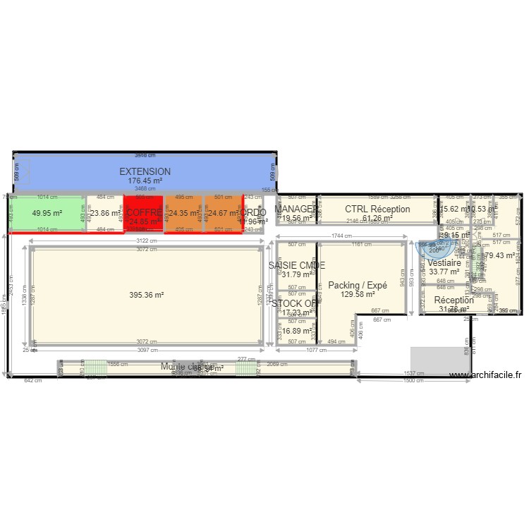 PLAN RDC 2. Plan de 0 pièce et 0 m2 PLAN RDC 2. Plan de 0 pièce et 0 m2
