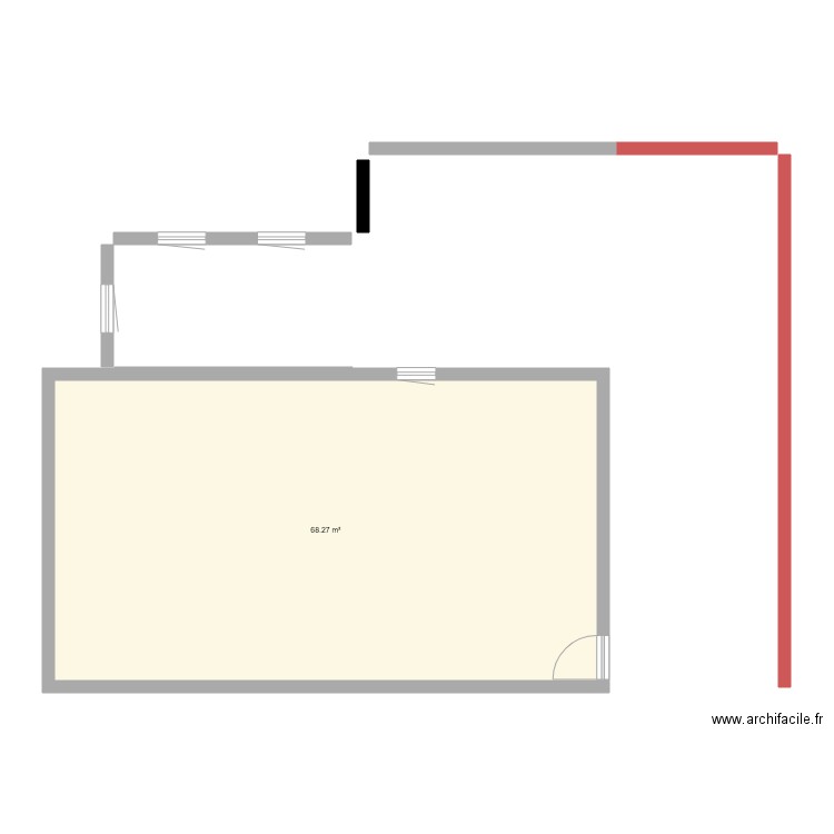 cuisine moulin et salle. Plan de 0 pièce et 0 m2