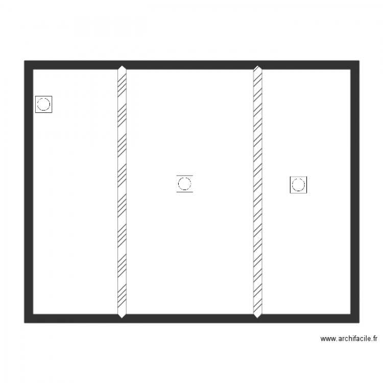 Baraquet. Plan de 0 pièce et 0 m2