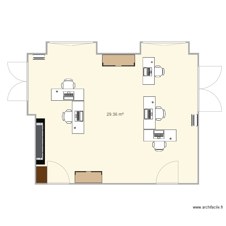 B004B  Pôle Central. Plan de 0 pièce et 0 m2
