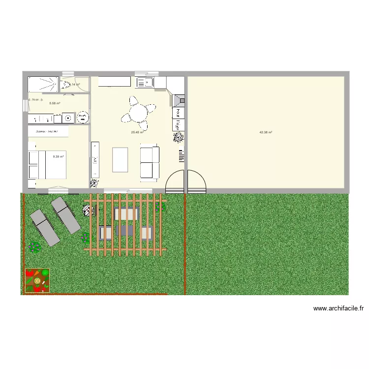 construction T2 1. Plan de 