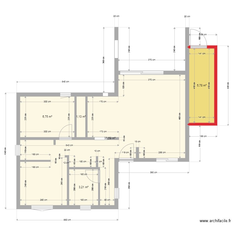 solane 3 f. Plan de 0 pièce et 0 m2