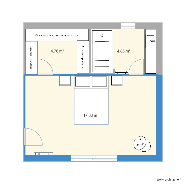 ponschevry. Plan de 0 pièce et 0 m2