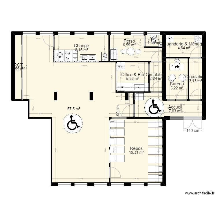 B92C16-18F projet 2. Plan de 0 pièce et 0 m2
