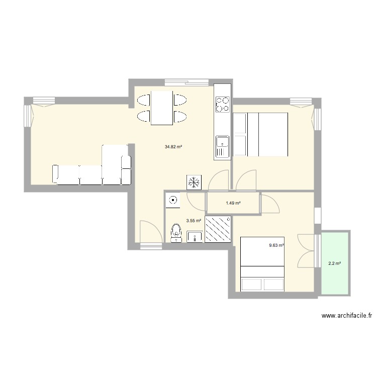 douane3. Plan de 0 pièce et 0 m2