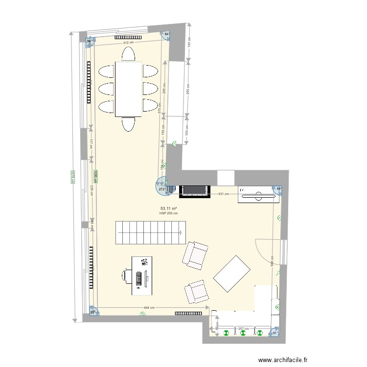 Projet maison Jérôme 1. Plan de 0 pièce et 0 m2