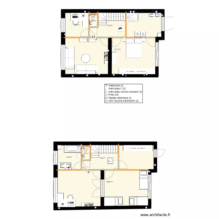 1er et 2e ganshoren . Plan de 