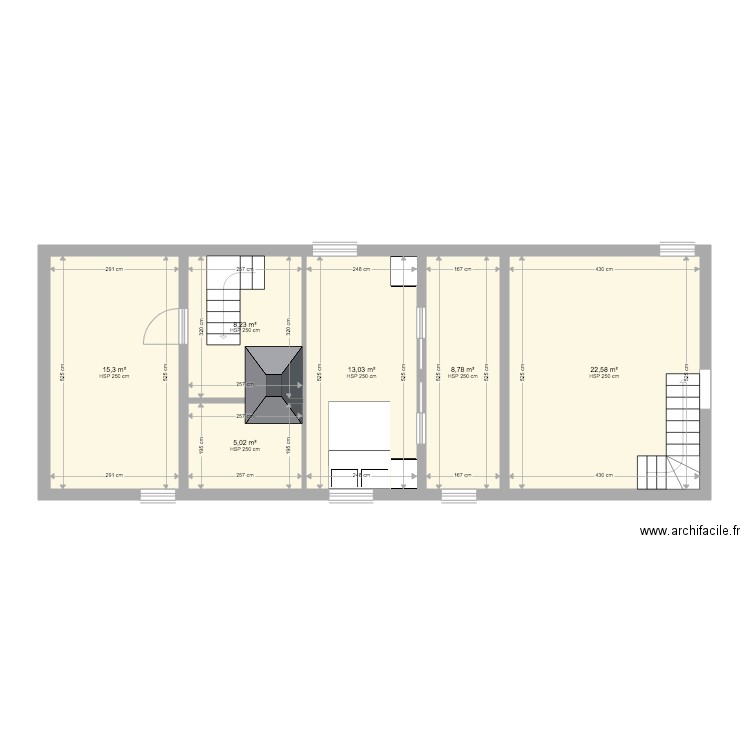 la colombière étage. Plan de 0 pièce et 0 m2