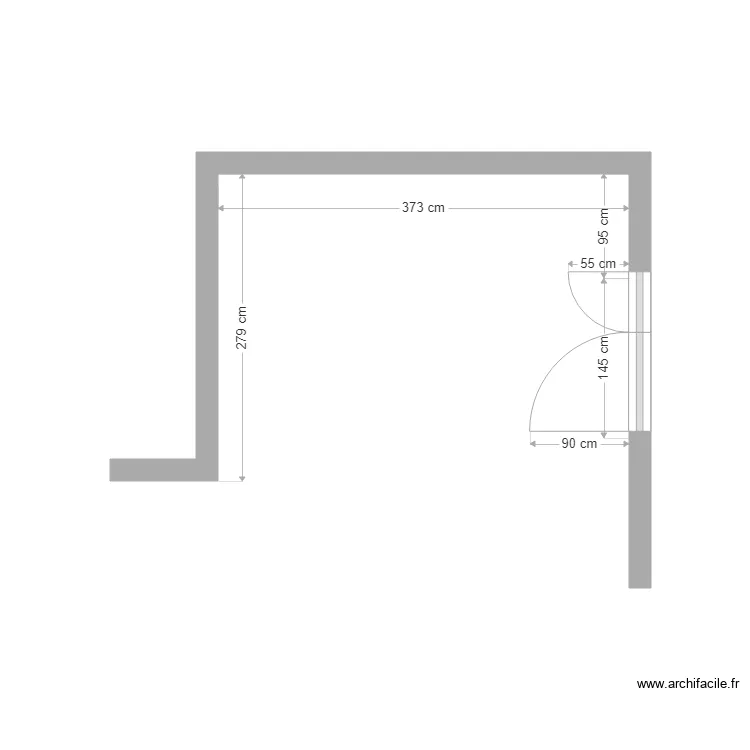 KYRIELLE plan cuisine. Plan de 