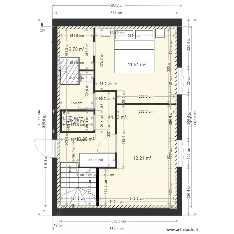 natacha surelevation 2026+20. Plan de 21 et 379 m² natacha surelevation 2026+20. Plan de 21 et 379 m²