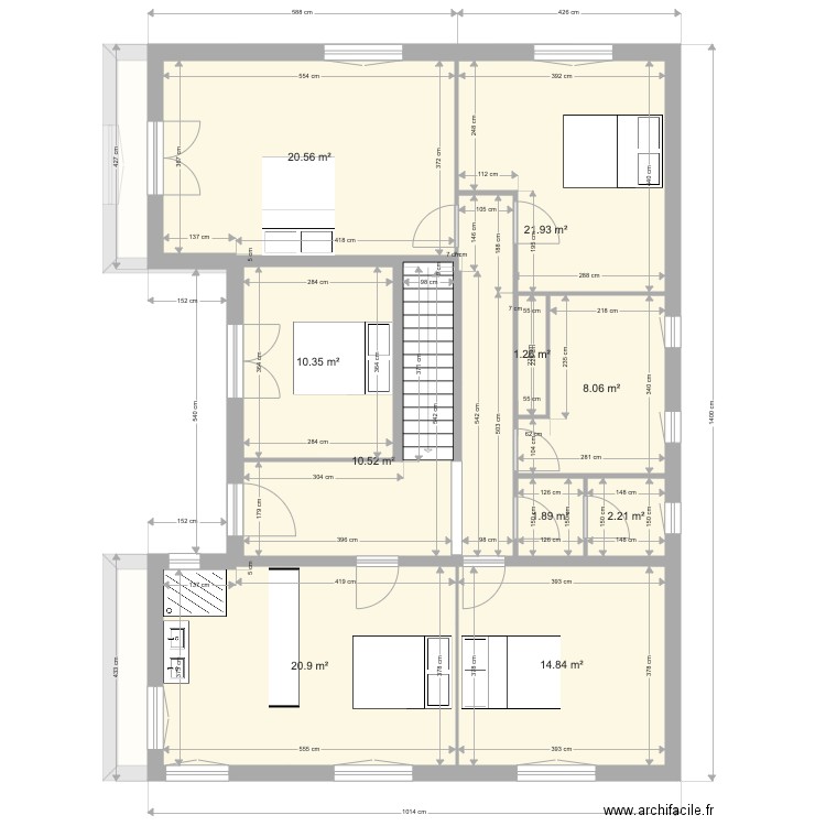 CHAZAY. Plan de 0 pièce et 0 m2